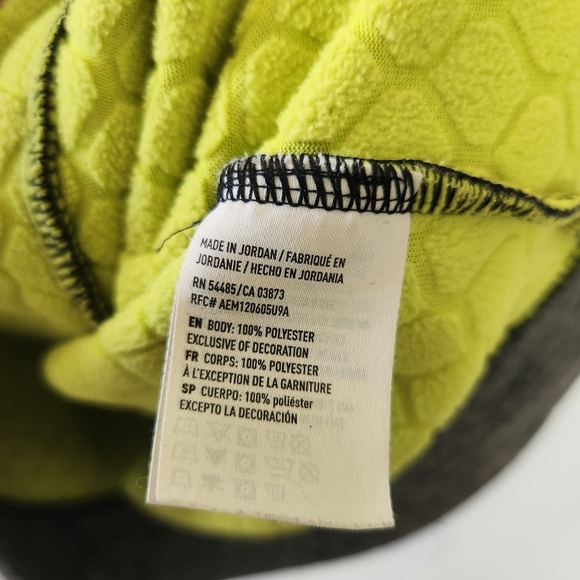 American Eagle Active Flex Fleece Lined Jacket Mens Size Medium Gray Zip Up - Picture 5 of 6